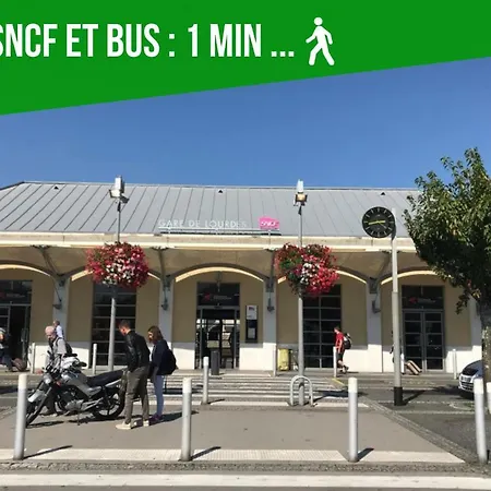 Loc Trotteur Le Safran F2 Grand Confort, Gare Sncf De Λούρδη