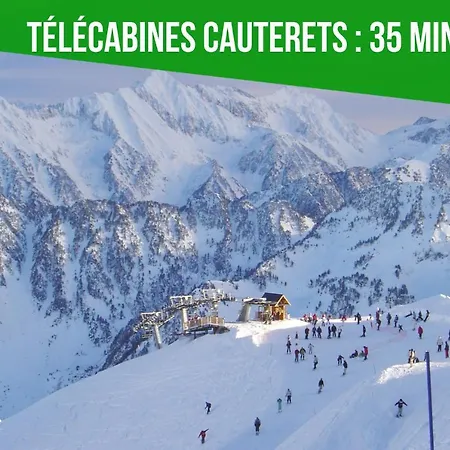 Loc Trotteur Le Safran F2 Grand Confort, Gare Sncf De Apartamento Lourdes